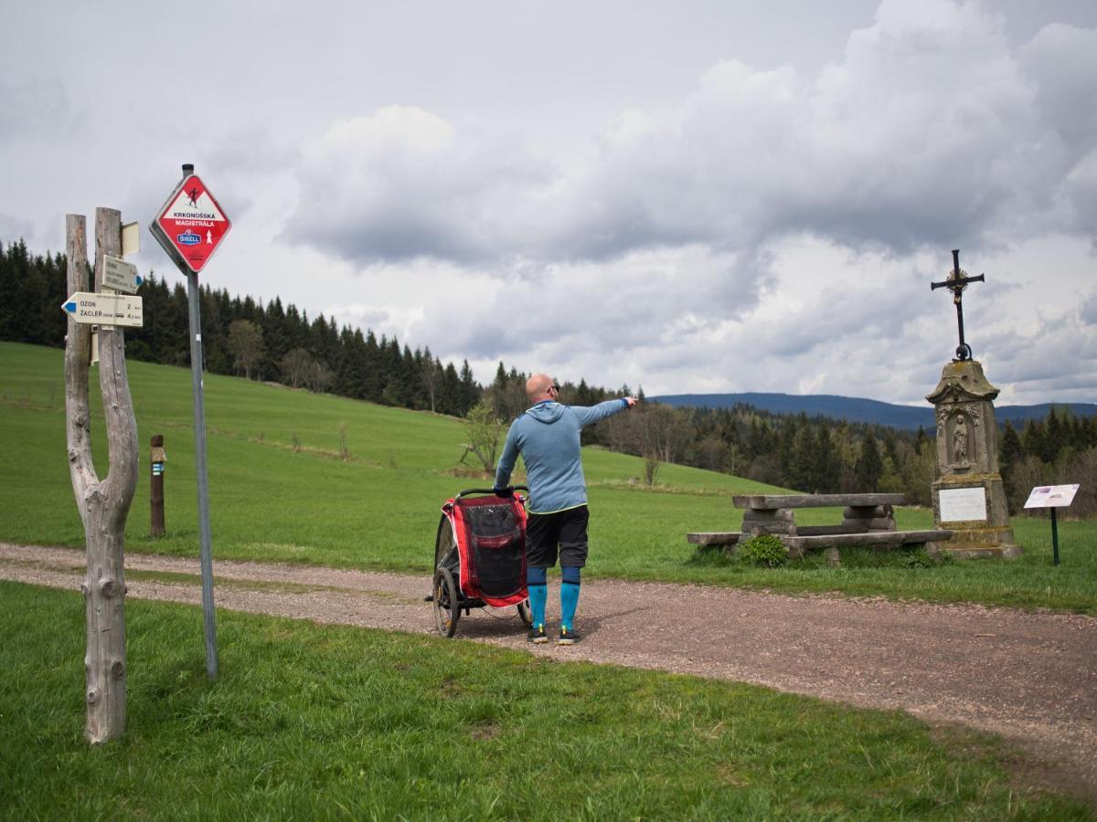 Apartman Na Svahu, Krkonose Žacléř Bagian luar foto